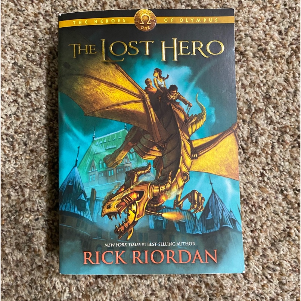Heroes Of Olympus The Lost Hero softcover